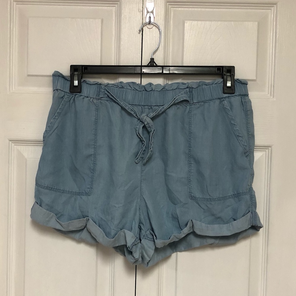 Aerie Chambray Shorts